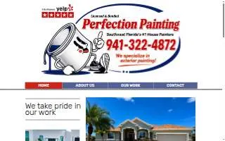 Perfection Painting of Las Vegas website