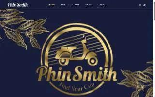 Phin Smith Coffee House of Las Vegas website