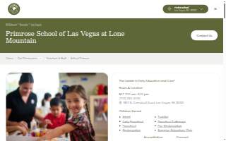 Primrose School of Las Vegas at Lone Mountain