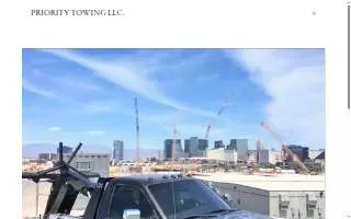 Priority Towing LLC. CPCN 7388 of Las Vegas website