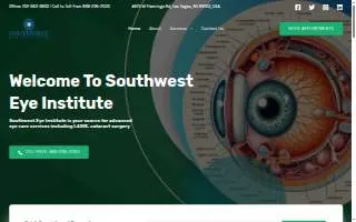 Southwest Eye Institute of Las Vegas website