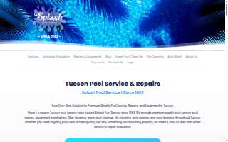 Splash Pool Service and Repair