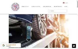 Tactical Towing & Roadside Assistance website