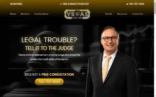 The Vegas Lawyers website