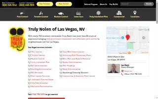 Truly Nolen Pest & Termite Control - Commercial of Las Vegas website