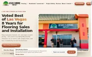 Vegas Flooring Outlet of Las Vegas website