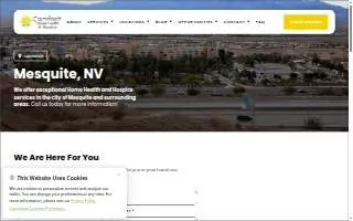 Comfort Home Health and Hospice - Mesquite website