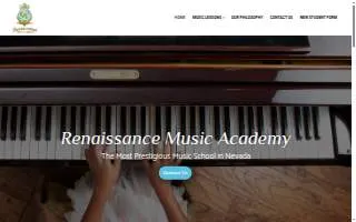 Renaissance Music Academy of Mesquite website