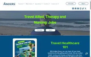 Anders And Associates Physical Therapy website