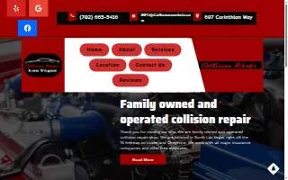 Collision Works LV website