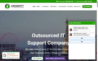 Desert IT Solutions | Las Vegas IT Support Company & Managed IT Services of North Las Vegas