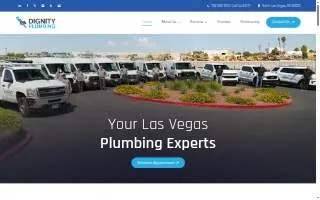 Dignity Plumbing website