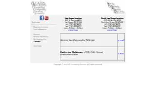 H.O.P.E. Counseling Services of North Las Vegas website