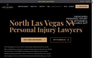 High Stakes Injury Law website