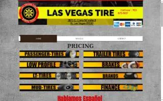 Las Vegas Tire website