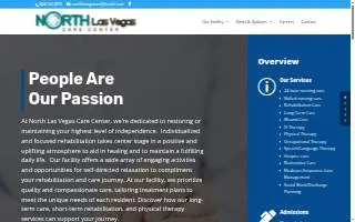 North Las Vegas Care Center website