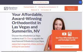 Significance Orthodontics - North Las Vegas website