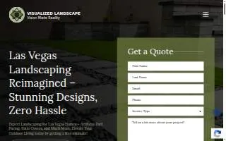 Visualized Landscape of North Las Vegas website