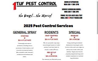 1TUF Pest Control