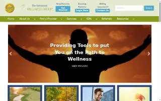 Behavioral Health and Psychotherapy services website