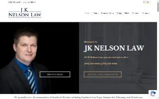 JK Nelson Law website