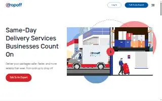 Dropoff of Paradise website