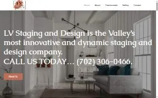 LV Staging and Design of Paradise website