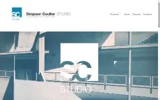 Simpson Coulter Studio website