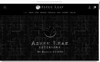 Aspen Leaf Interiors website