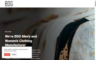BDG Web Design of Reno website
