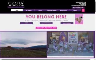 Core Connection Dance Company website