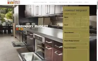 Kitchen Cabinets Reno website
