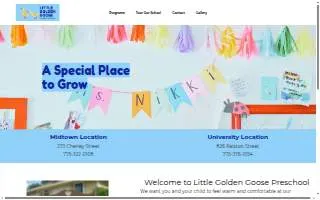 Little Golden Goose website