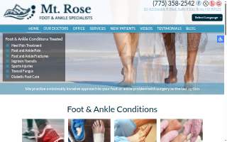 Mt. Rose Foot & Ankle Specialists of Reno