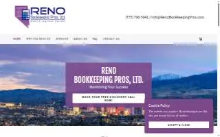 Reno Bookkeeping Pros, LTD. website