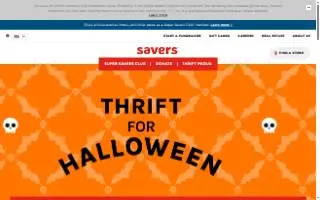 Savers of Reno website