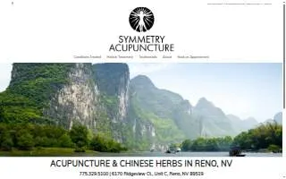 Symmetry Acupuncture website
