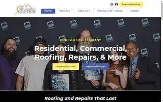 Authentic Roofing LLC. of Spanish Springs website