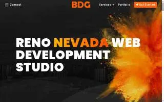 BDG Web Design of Spanish Springs website