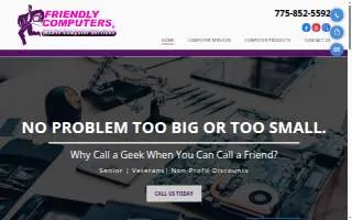 Friendly Computers of Reno website