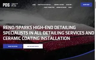 Prestige Detail Studio of Spanish Springs website