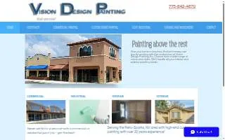 Vision Design Painting website