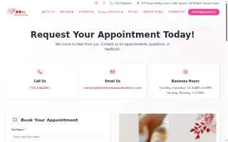 Bloom Medspa and Wellness of Sparks website