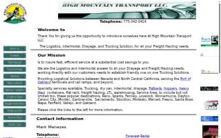 High Mountain Transport