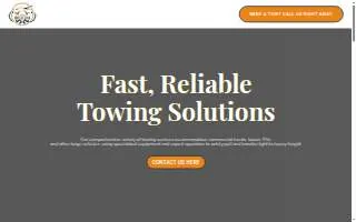 Jackson Worry Free Towing website