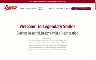 Legendary Smiles – McCarran of Sparks website