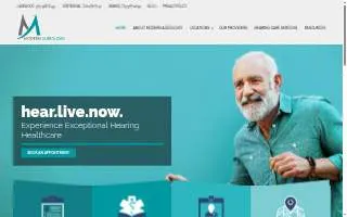Modern Audiology website