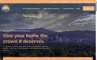 Mountain Vista Roof Systems website