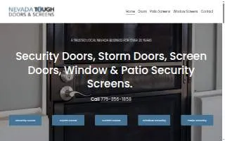 Nevada Tough Doors & Screens of Sparks website