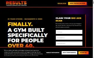 Results Transformation Center of Sparks website